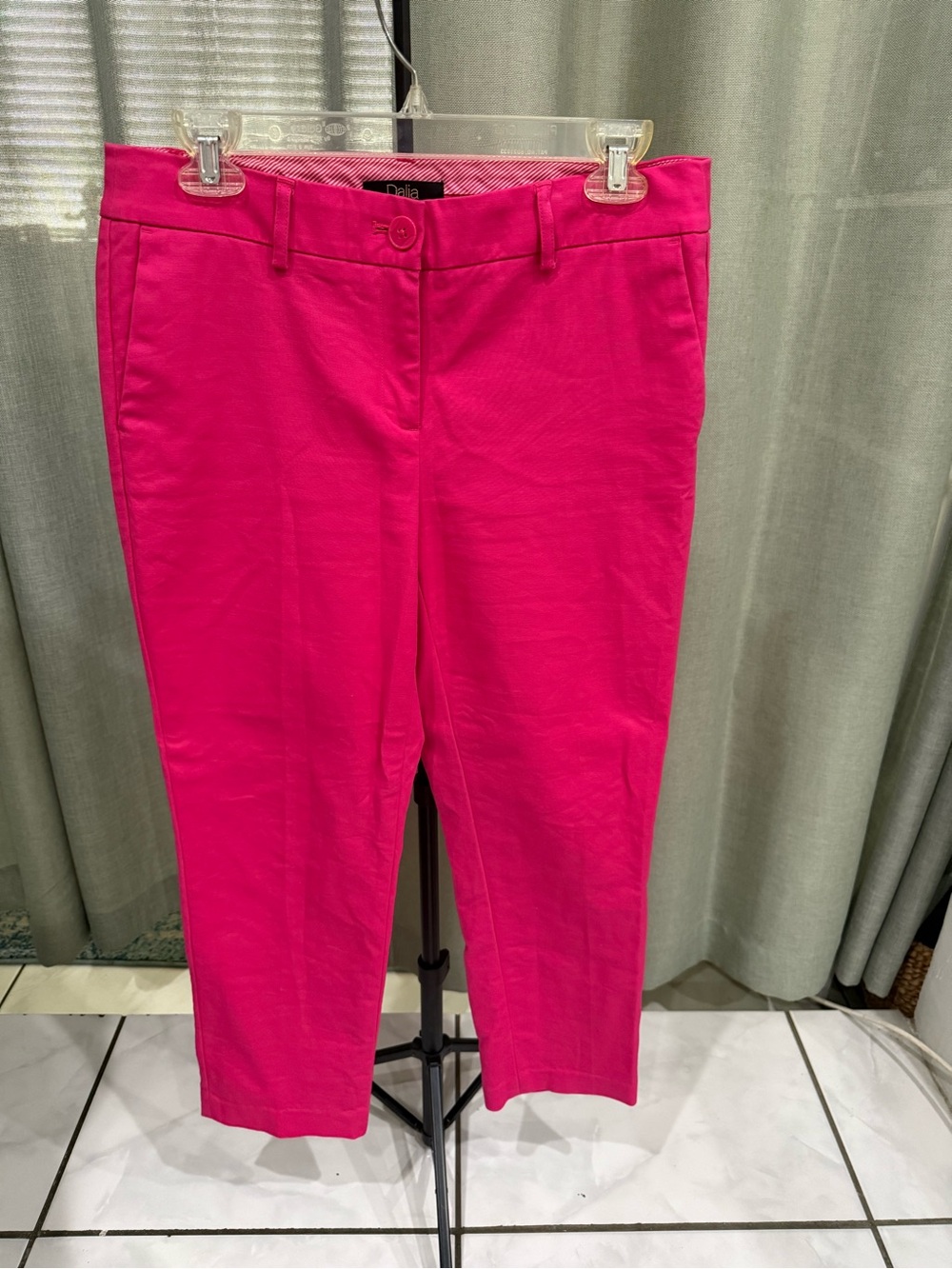Dalia Hot Pink Tailored Pants
